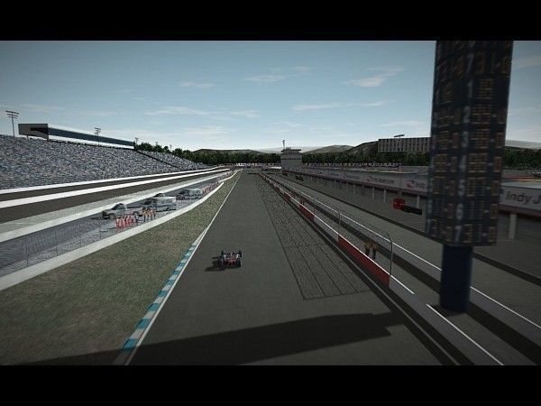 Twin Ring Motegi Road Course and Oval Game Ready Low-poly 3D model_4