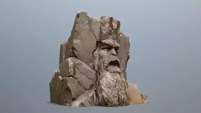 Face of the mountain