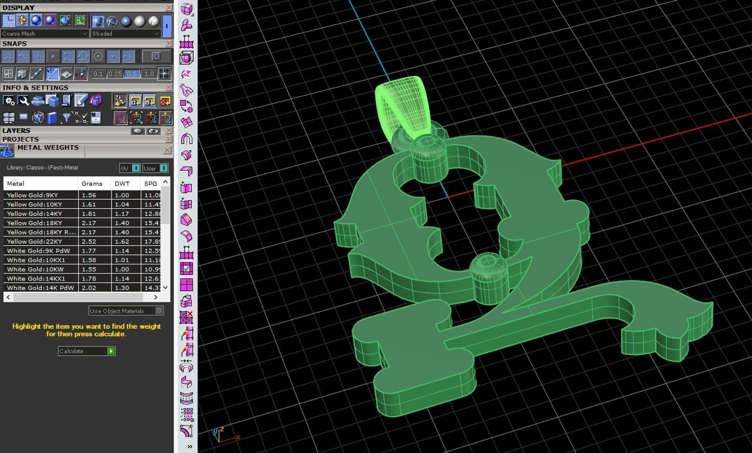 Decorative Letter Z 3D print model_1