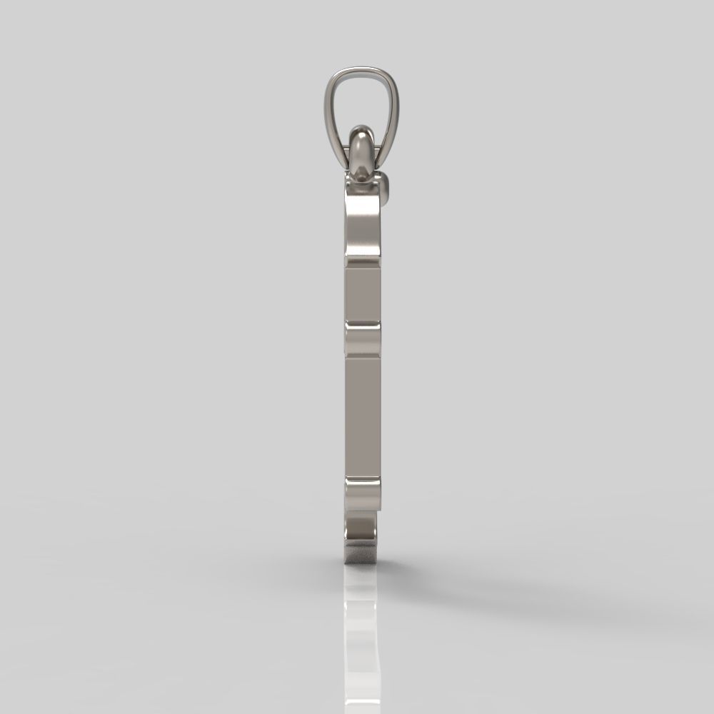 Decorative Letter Y 3D print model_10