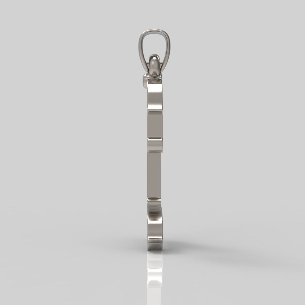 Decorative Letter Y 3D print model_5