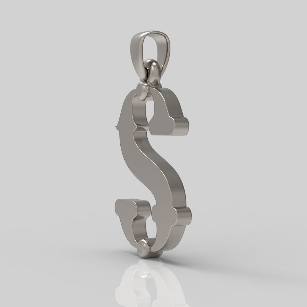 Decorative Letter T 3D print model_4