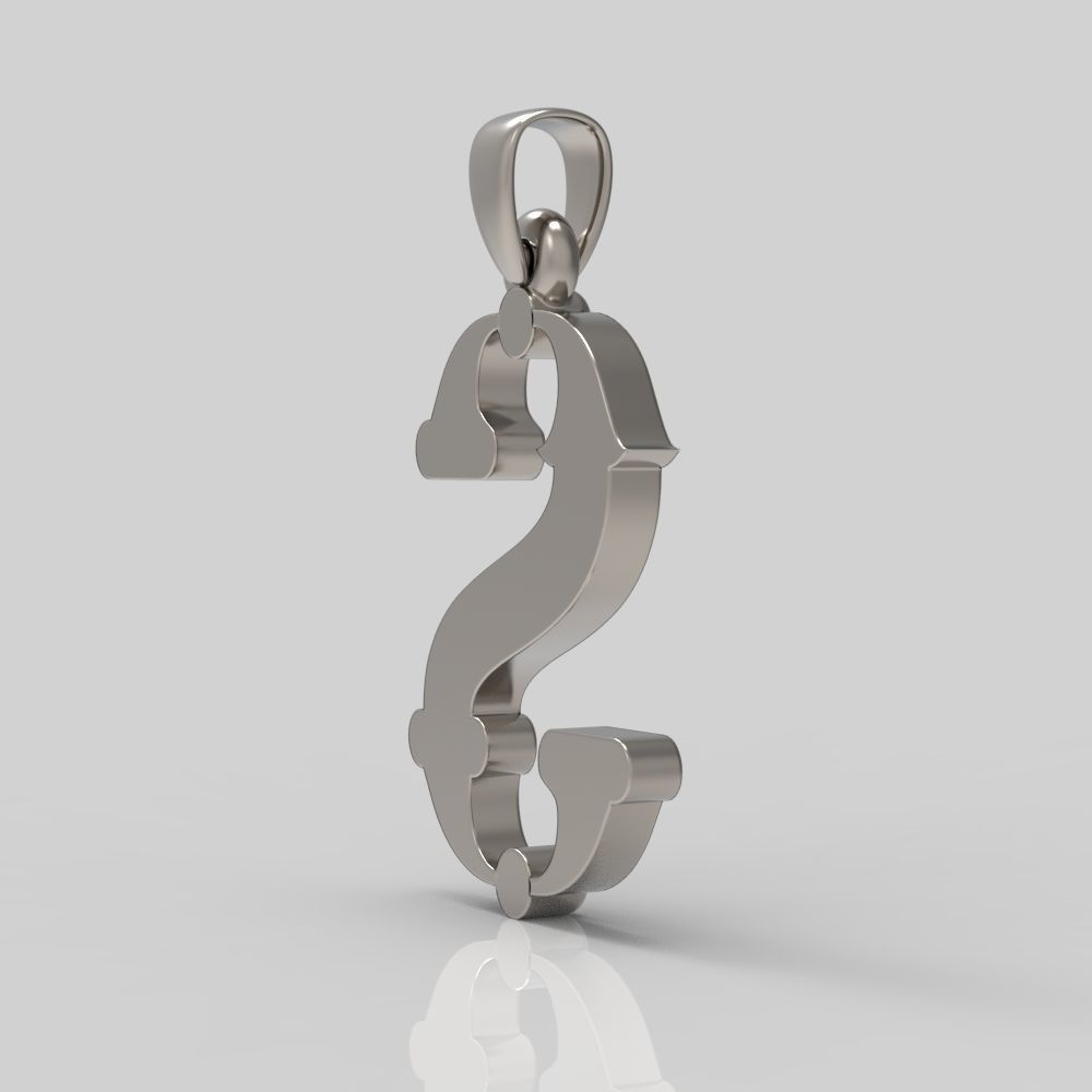 Decorative Letter T 3D print model_9