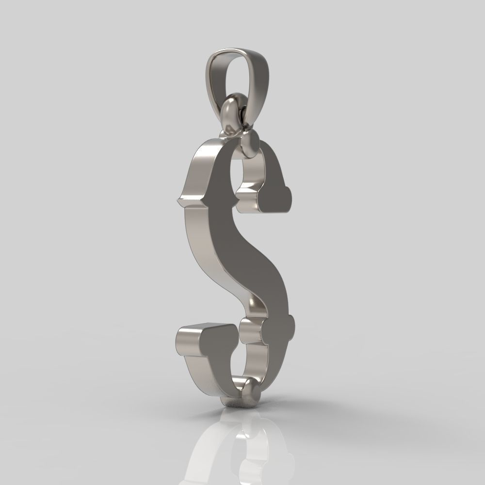 Decorative Letter T 3D print model_11
