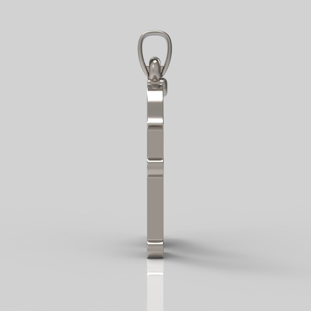 Decorative Letter R 3D print model_10