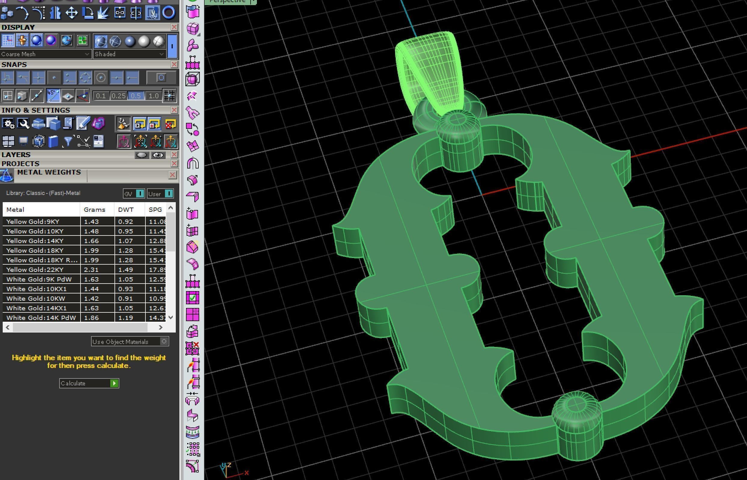 Decorative Letter O 3D print model_12