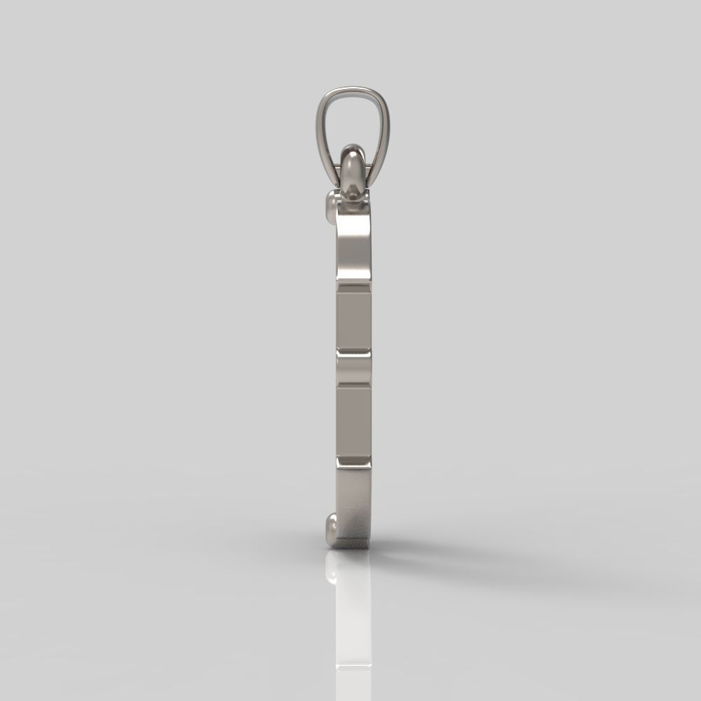 Decorative Letter O 3D print model_3