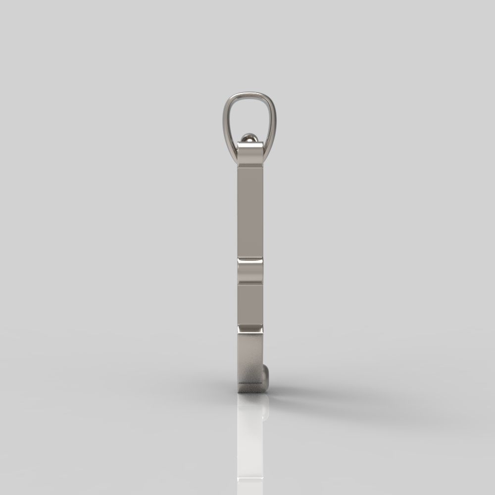 Decorative Letter M 3D print model_10