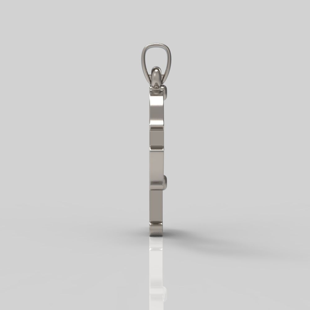 Decorative Letter G 3D print model_10