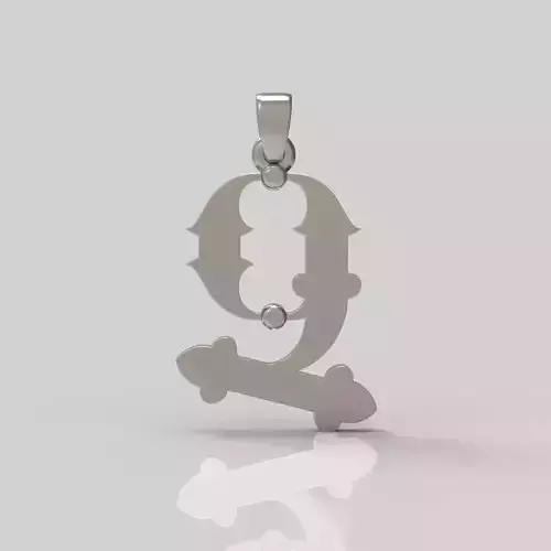 Decorative Letter Ch