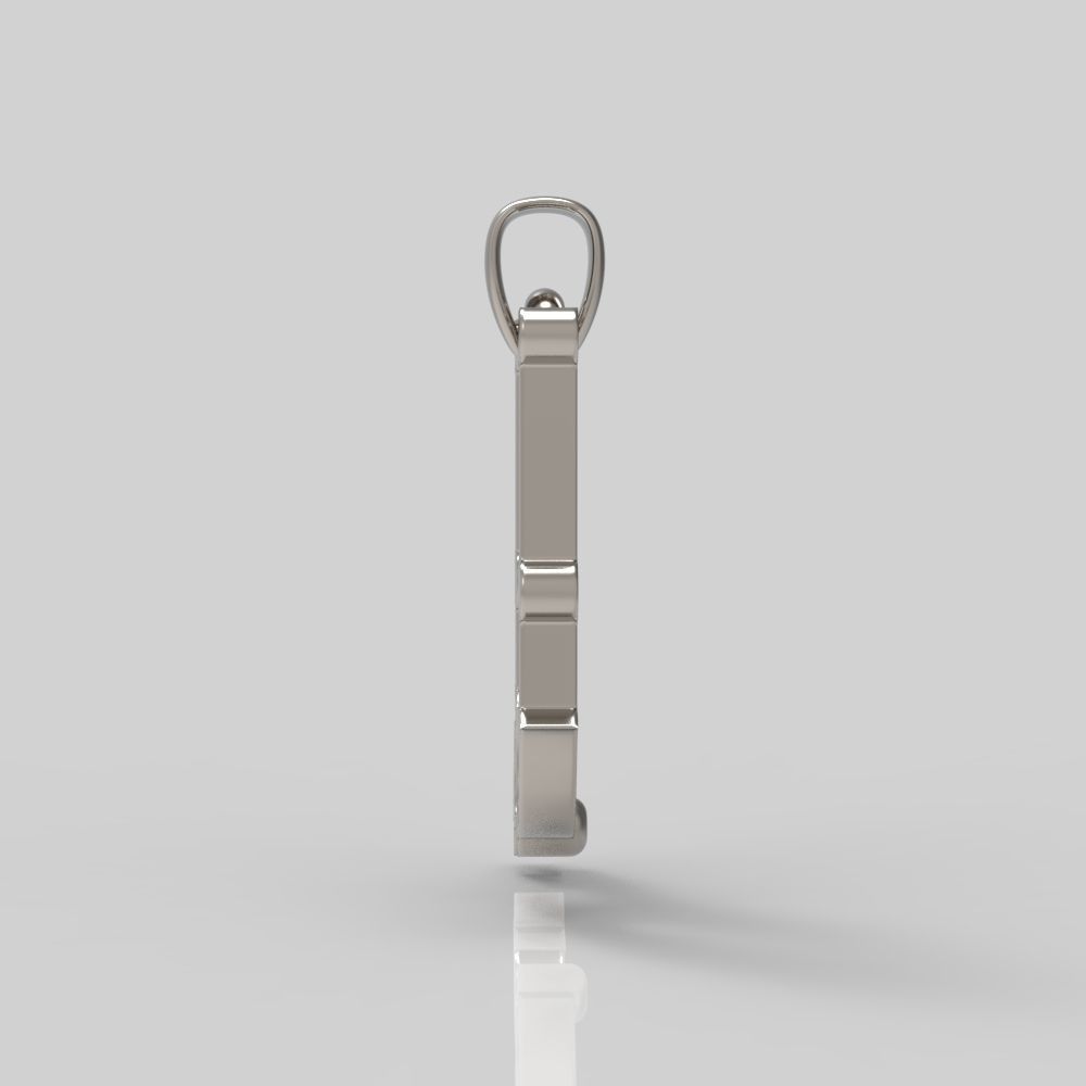 Decorative Letter A 3D print model_8