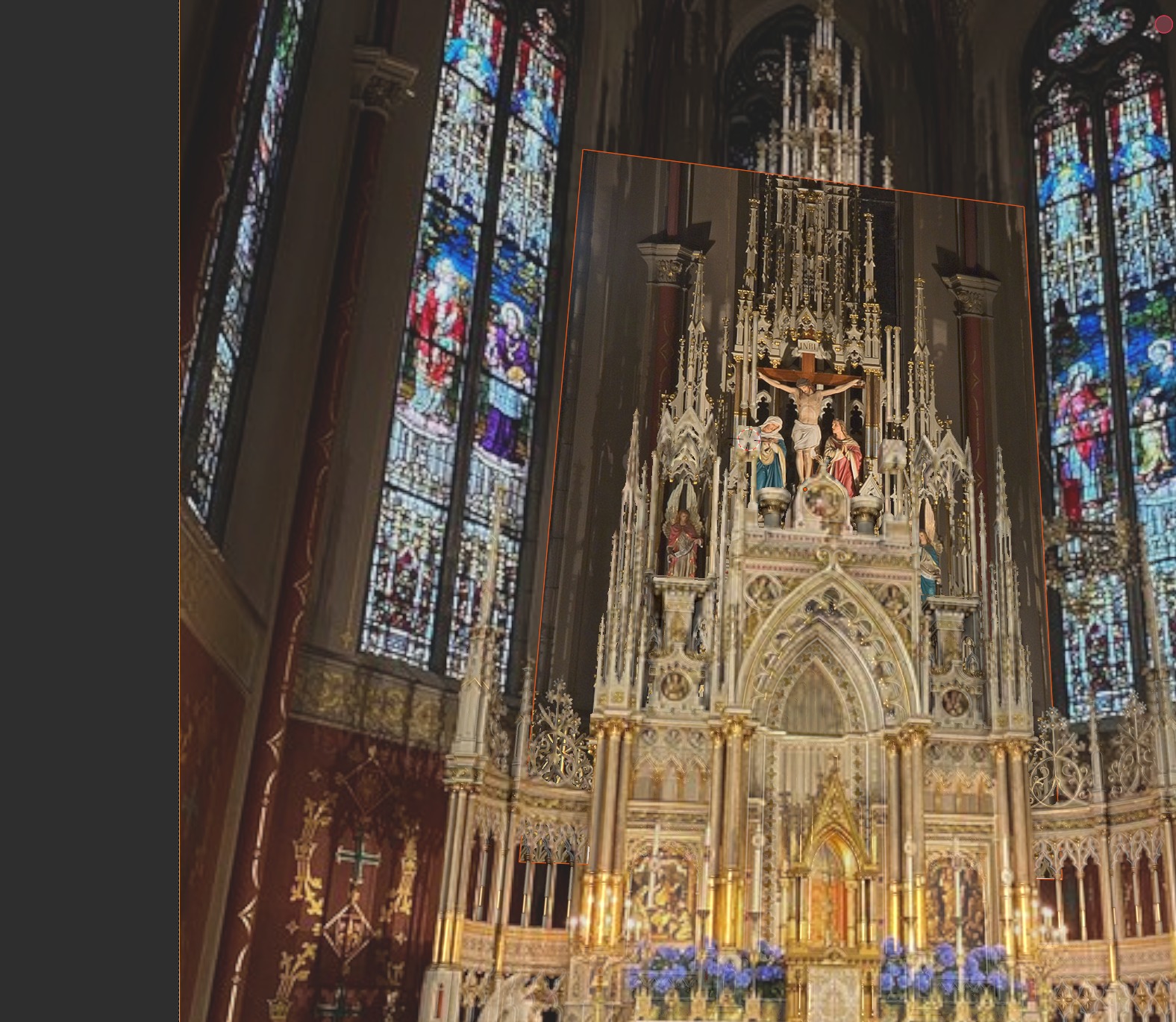 st francis de sales oratory high altar Low-poly 3D model_9