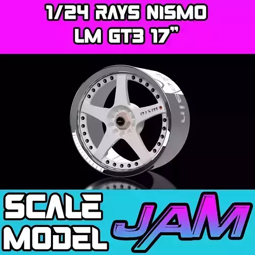 1-24 Rays Nismo LM GT3 17 inch 3D print model