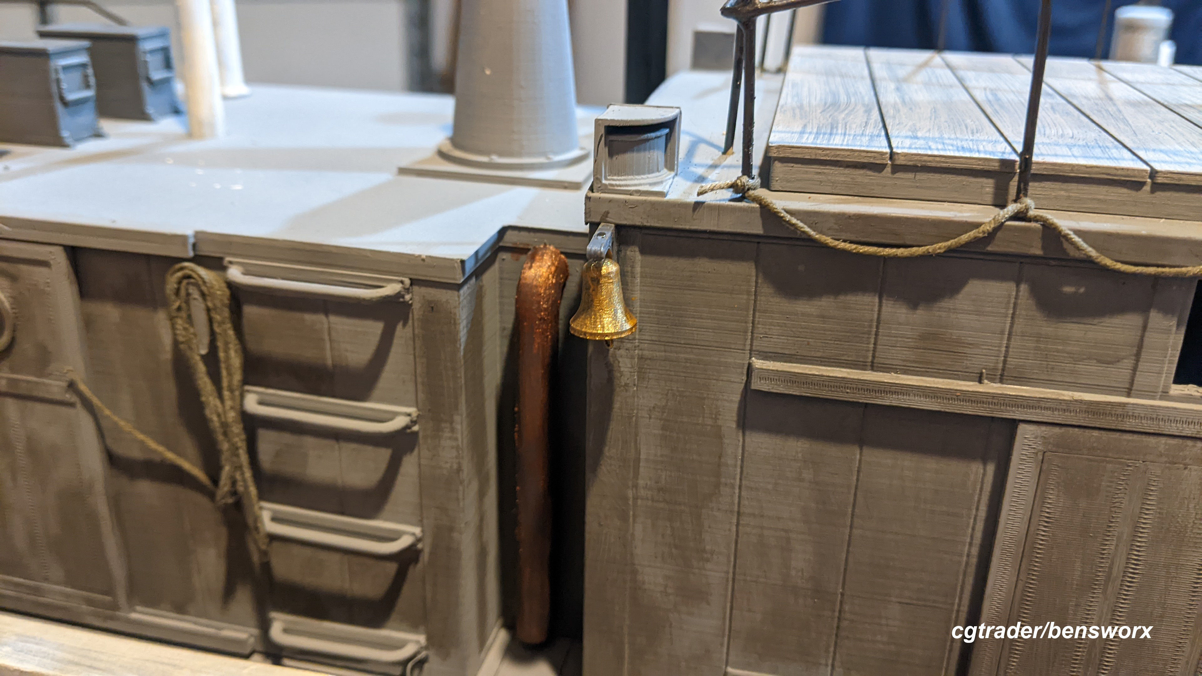 1 16 RC Japanese Fishing Boat 3D print model_8