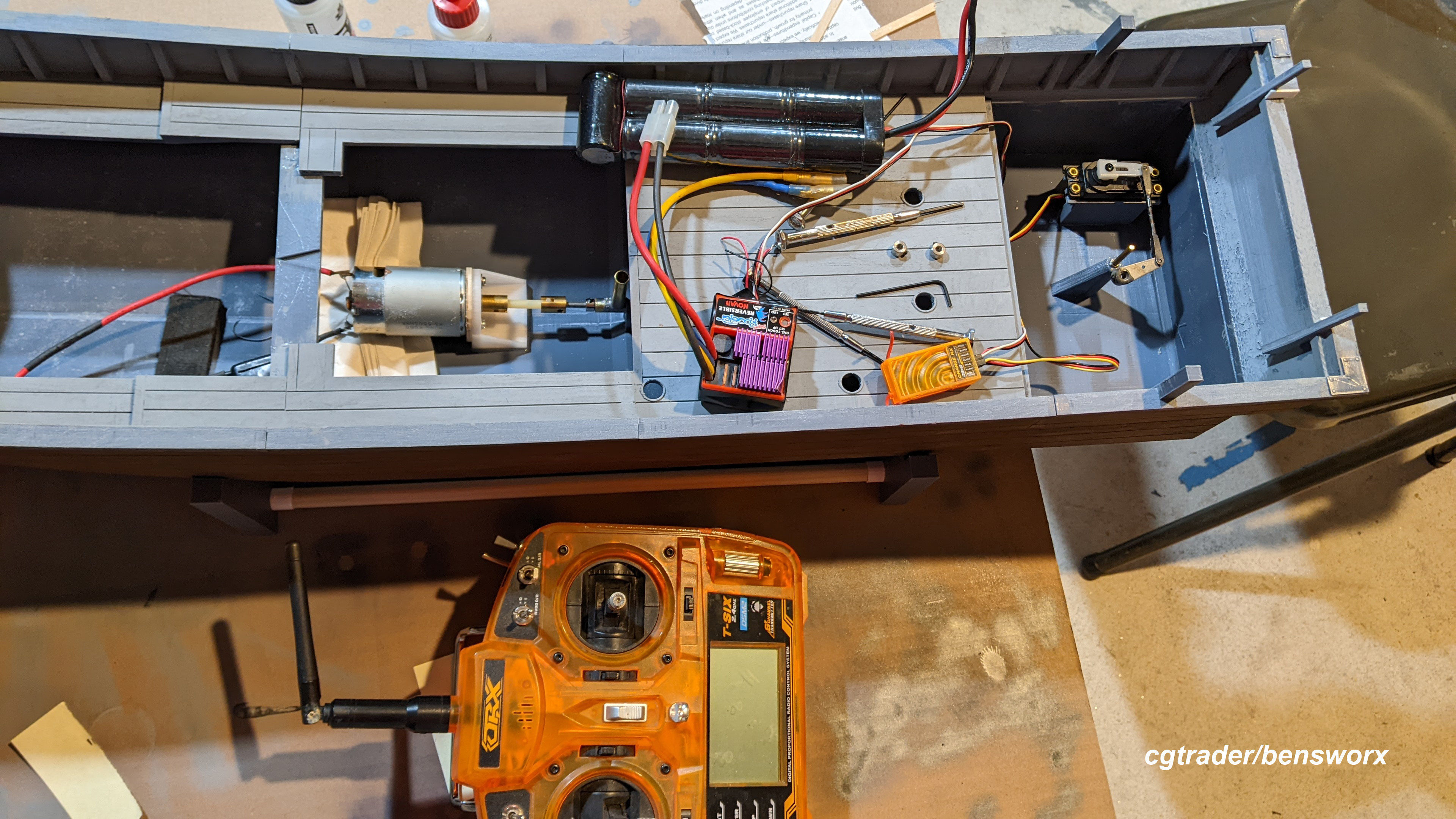 1 16 RC Japanese Fishing Boat 3D print model_7