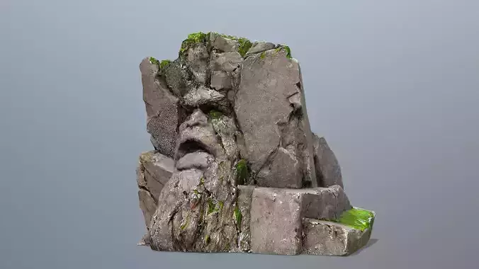 Face of the mountain