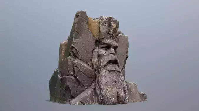 Face of the mountain