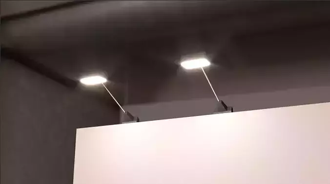 Arm light - low poly