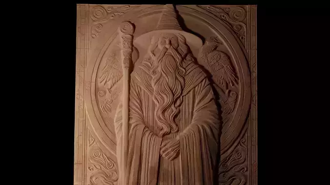 Wizard Sandcasting Bas High Relief CNC