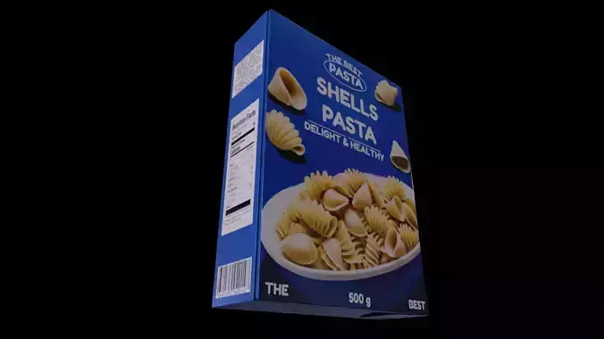Shells Pasta - GAME READY PBR