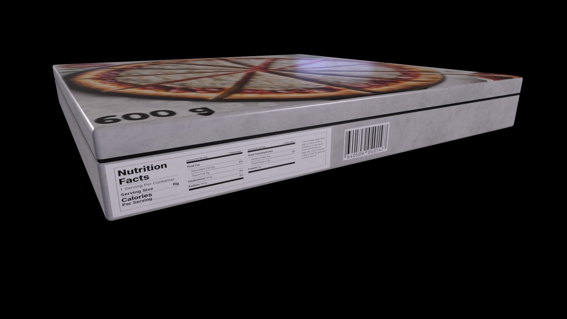 Flour mixes-Pizza Dough Mix-GAME READY PBR Low-poly 3D model_4