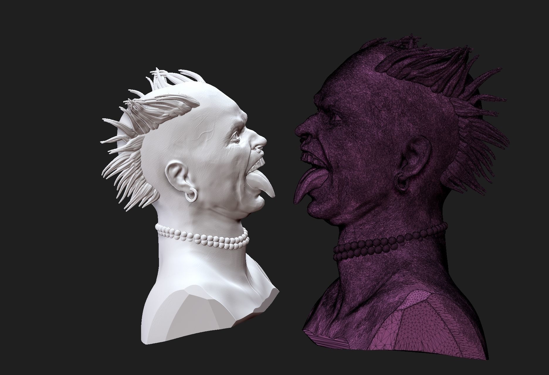Keith Flint  3D print model_7