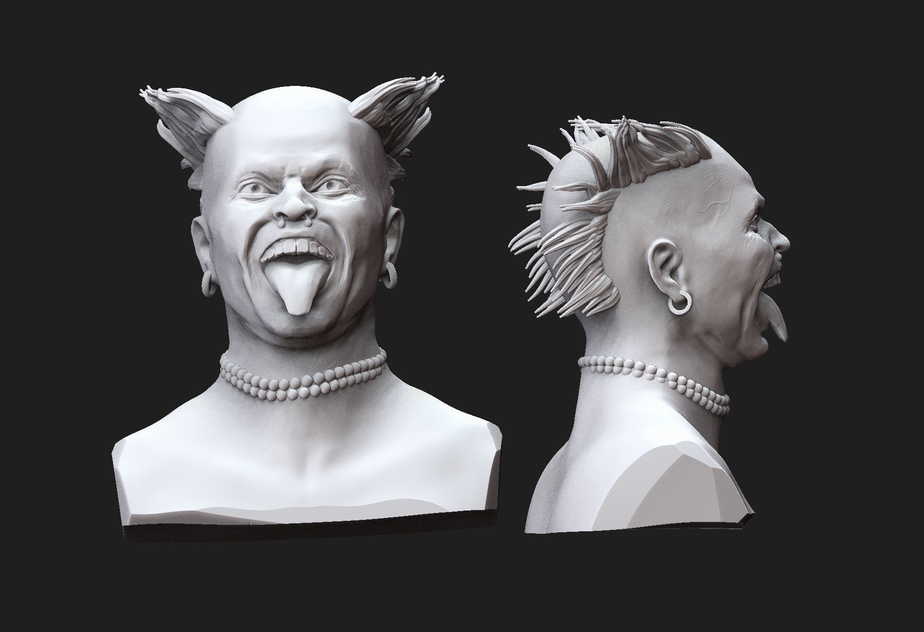 Keith Flint  3D print model_6