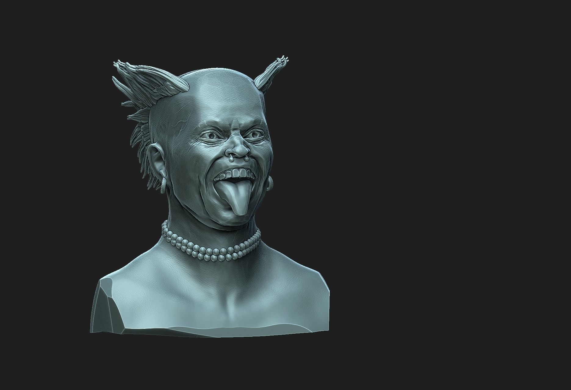 Keith Flint  3D print model_8