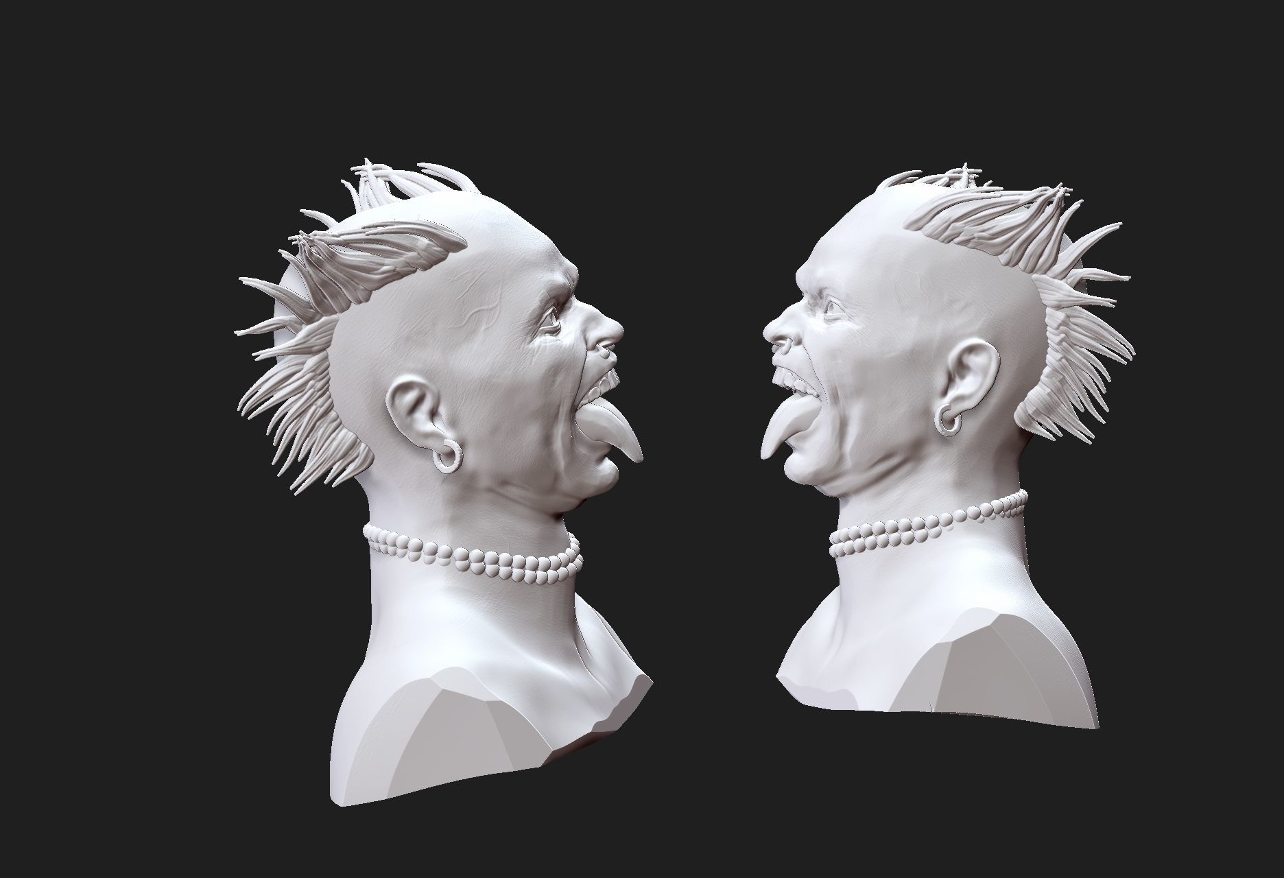 Keith Flint  3D print model_1