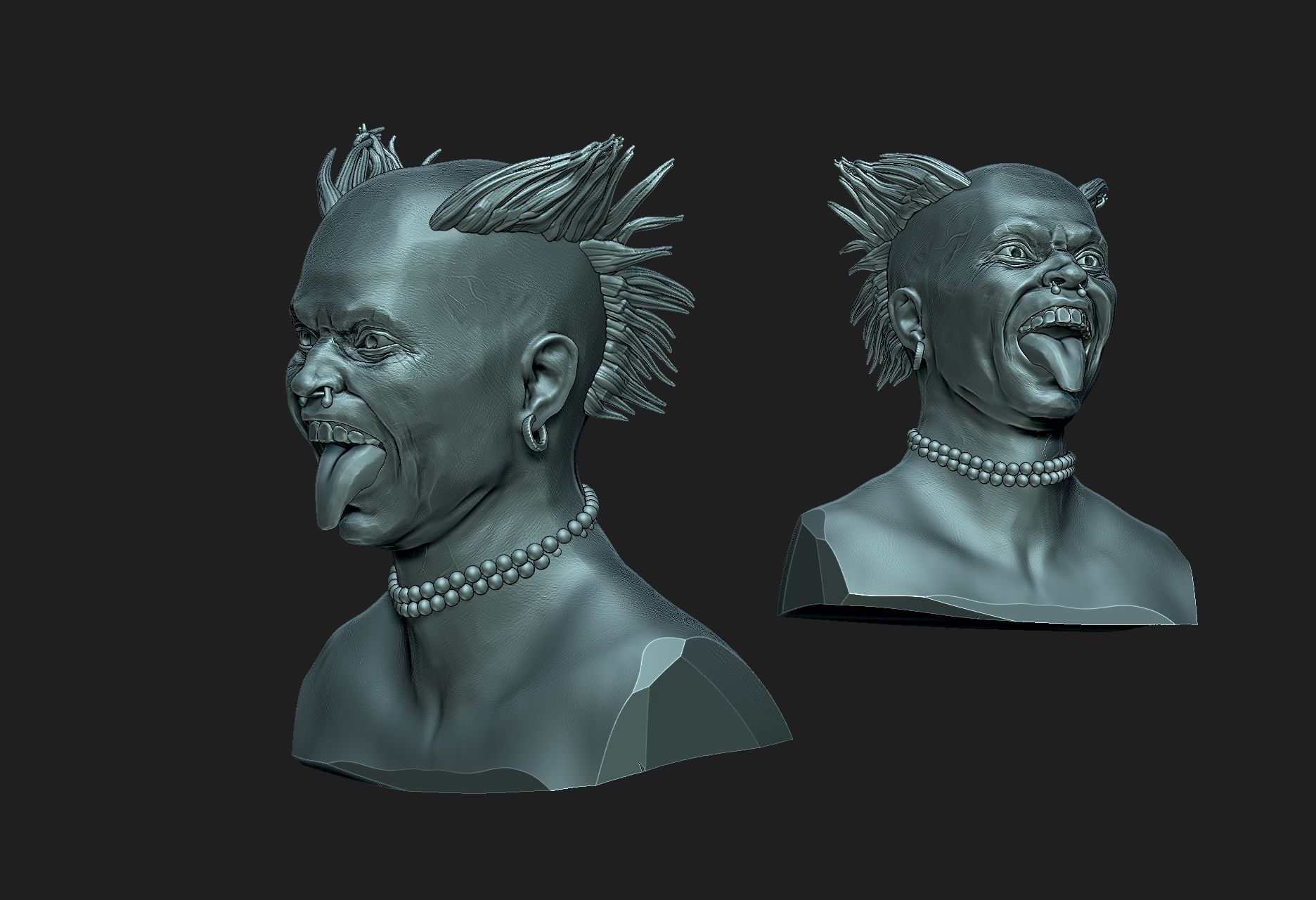 Keith Flint  3D print model_3