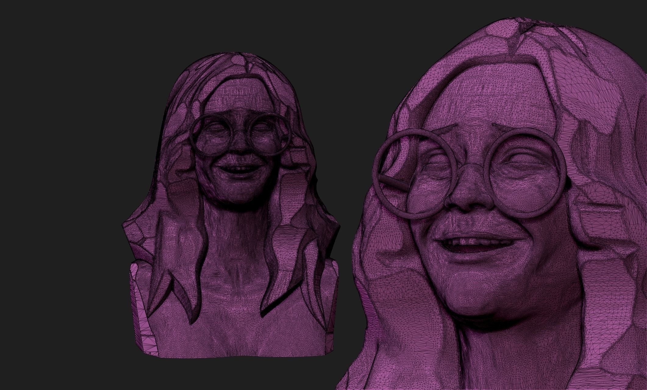 Janis Joplin 3D print model_1