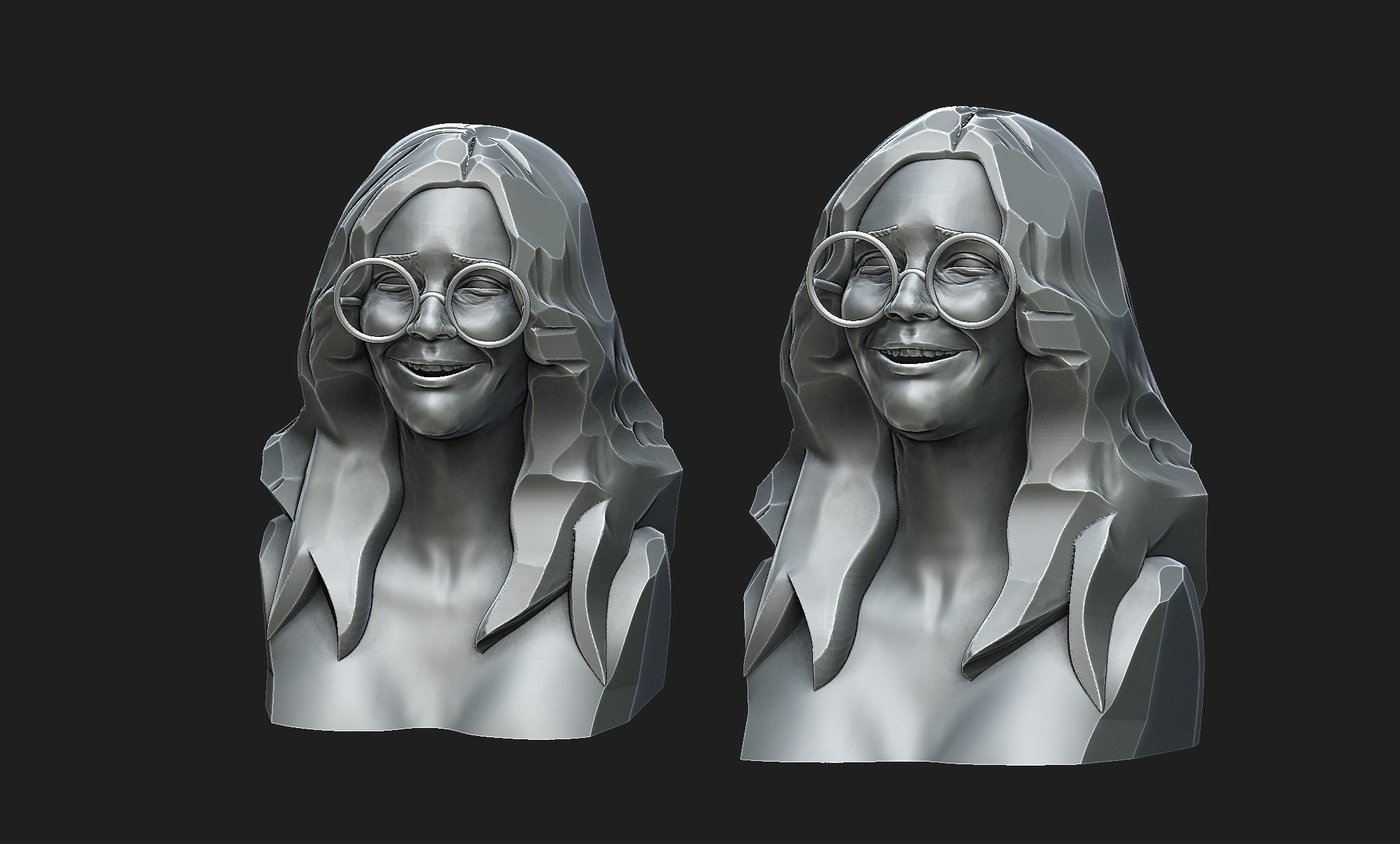 Janis Joplin 3D print model_4
