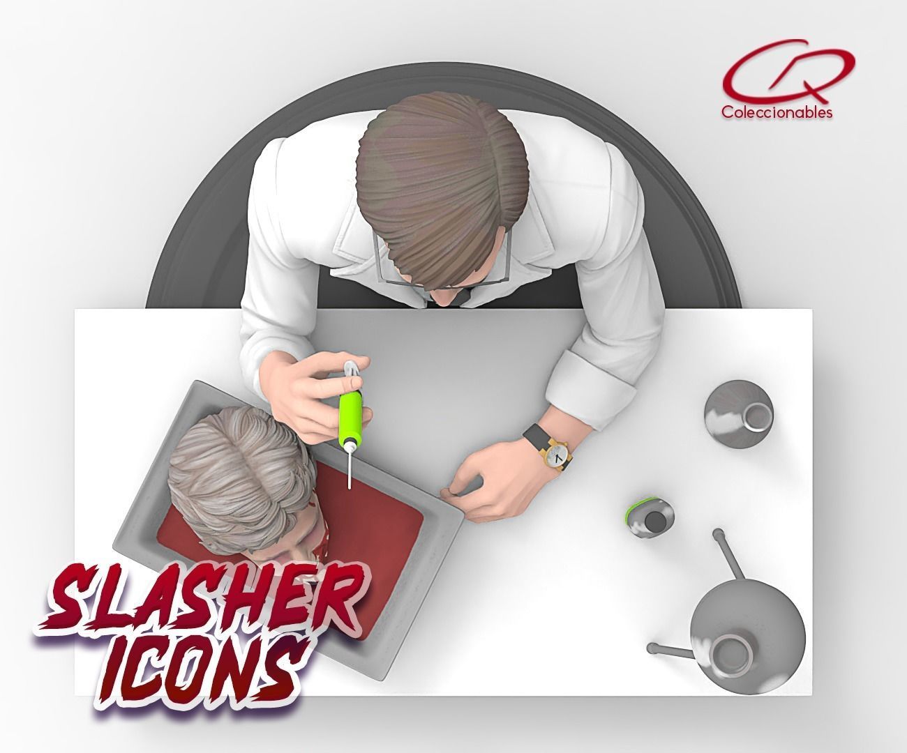 Re Animator - Slasher Icons 3D print model_2