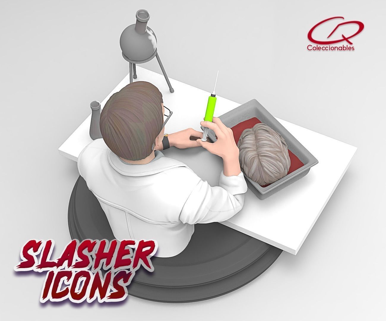 Re Animator - Slasher Icons 3D print model_10