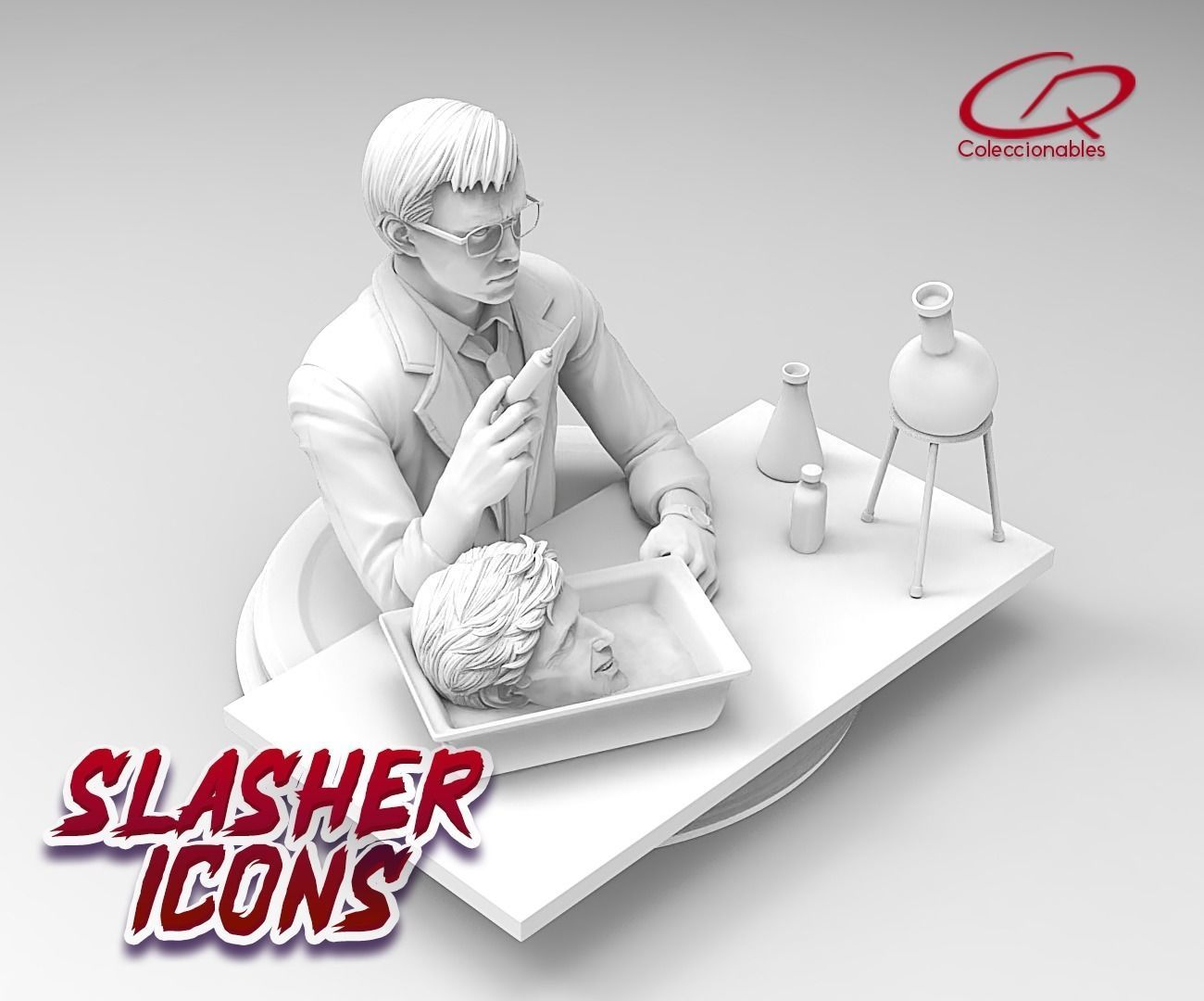 Re Animator - Slasher Icons 3D print model_5