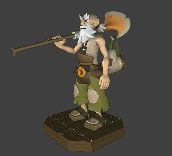 Ruel Stroud - wakfu 3D print model