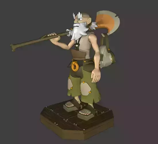 Ruel Stroud - wakfu 3D print model