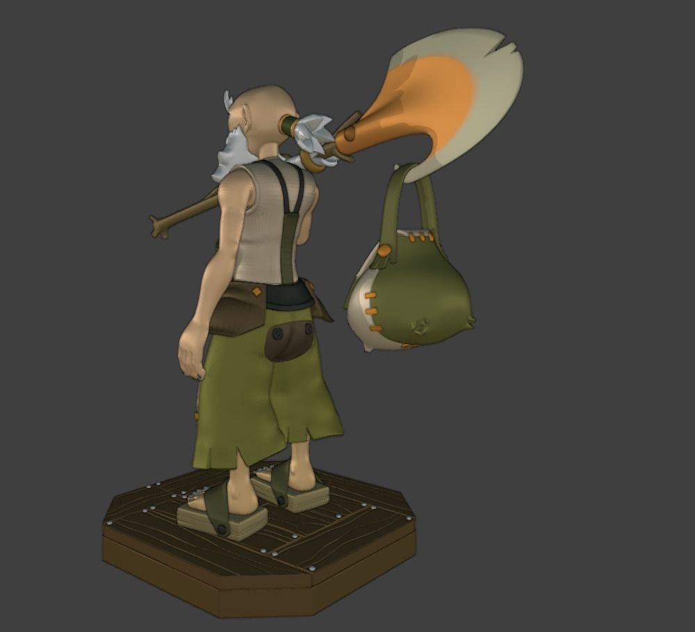 Ruel Stroud - wakfu 3D model 3D printable | CGTrader