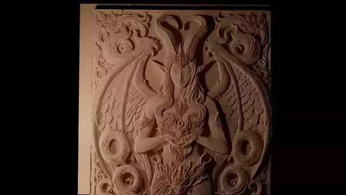 Succubus Sandcasting Bas High Relief CNC