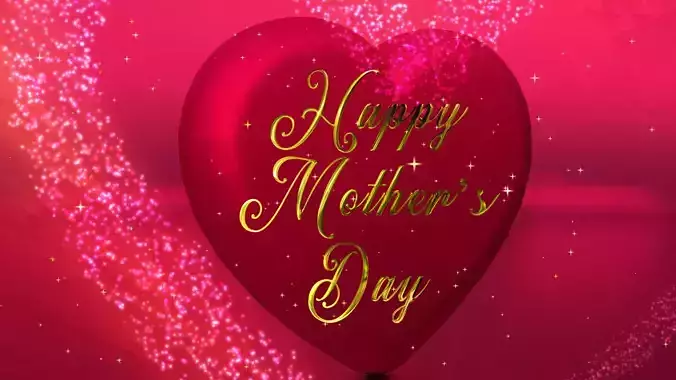 3D Mothers Day Cloth Reveal Celebration-Starry 3D model