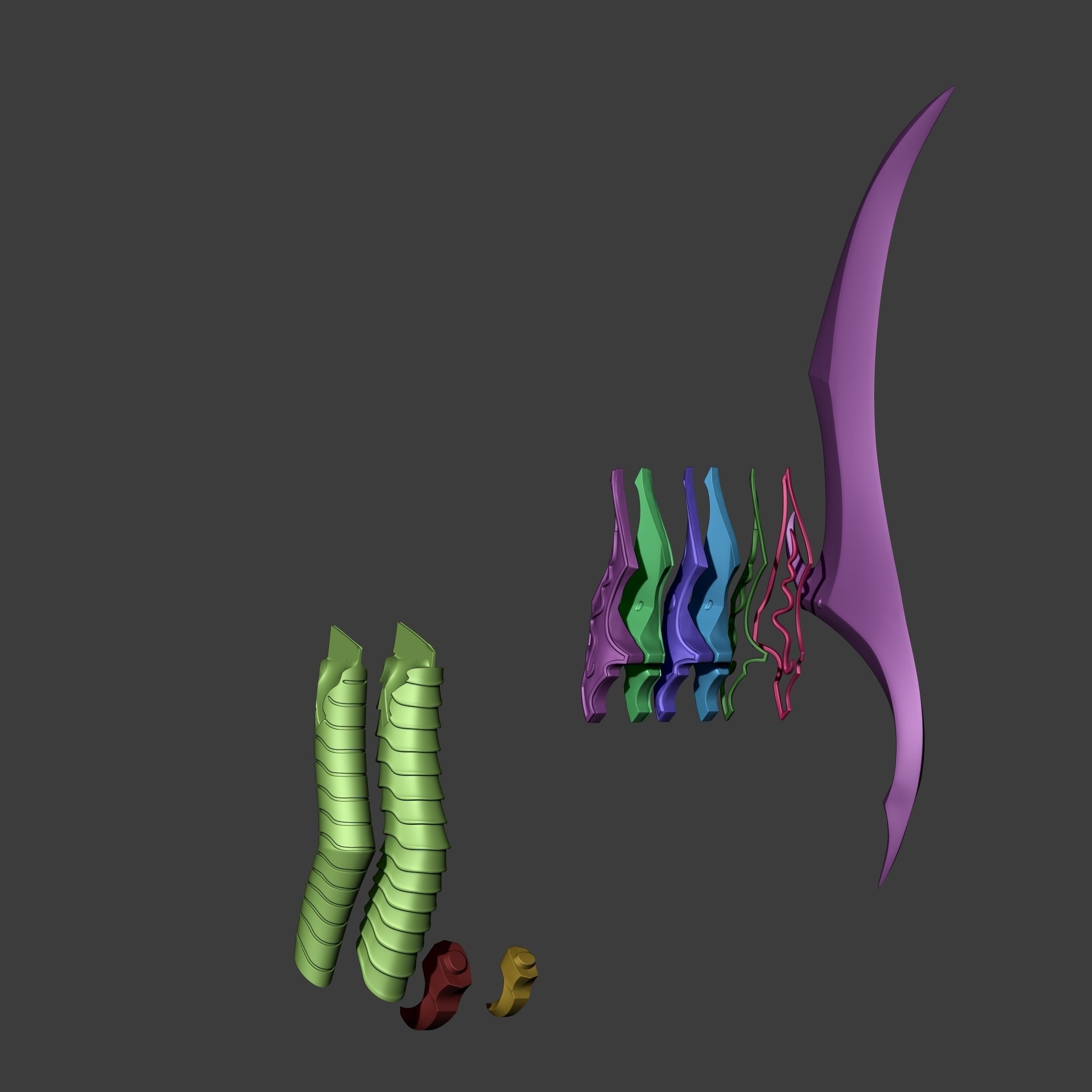 DAGGER 04 - From Baruka - SOLO LEVELING 3D print model_10