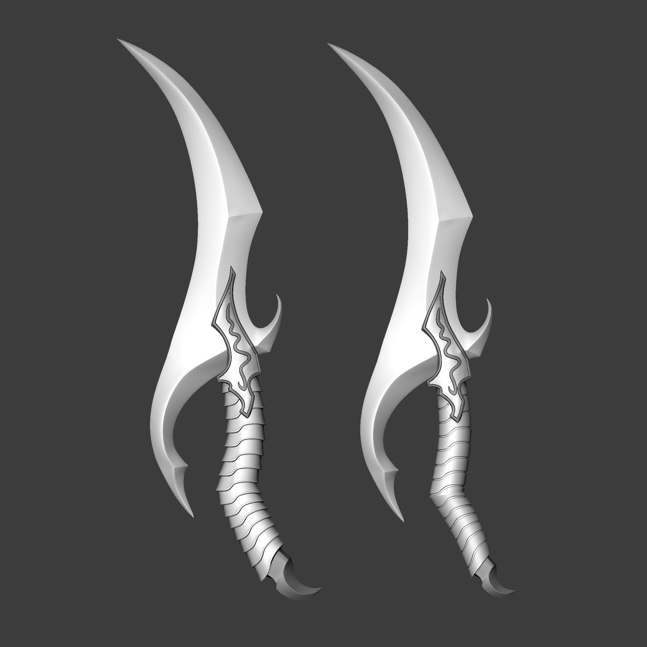 DAGGER 04 - From Baruka - SOLO LEVELING 3D print model_11