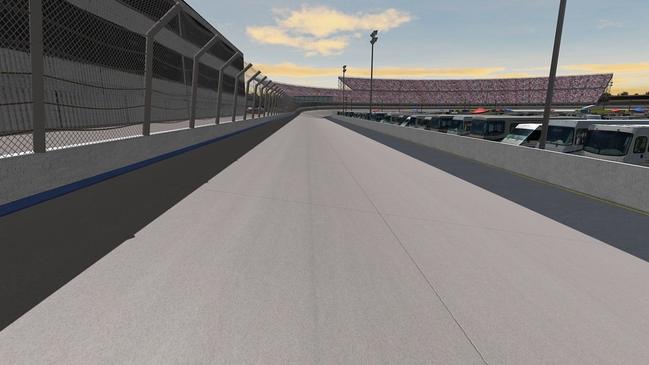 Dover Motor Speedway Game Ready Low-poly 3D model_3