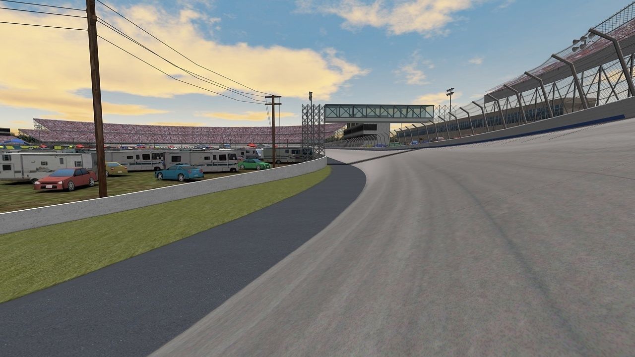 Dover Motor Speedway Game Ready Low-poly 3D model_6