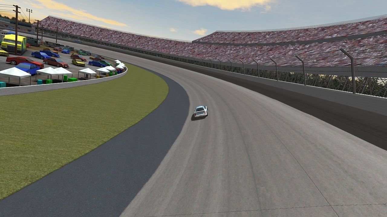 Dover Motor Speedway Game Ready Low-poly 3D model_1