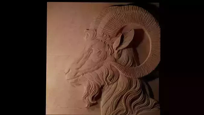 Ram Sandcasting Bas High Relief CNC