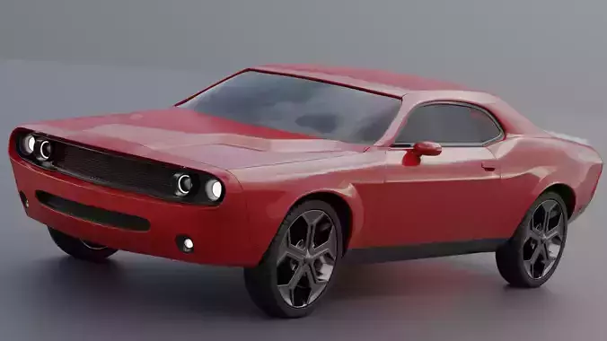 Blender Dodge Challenger