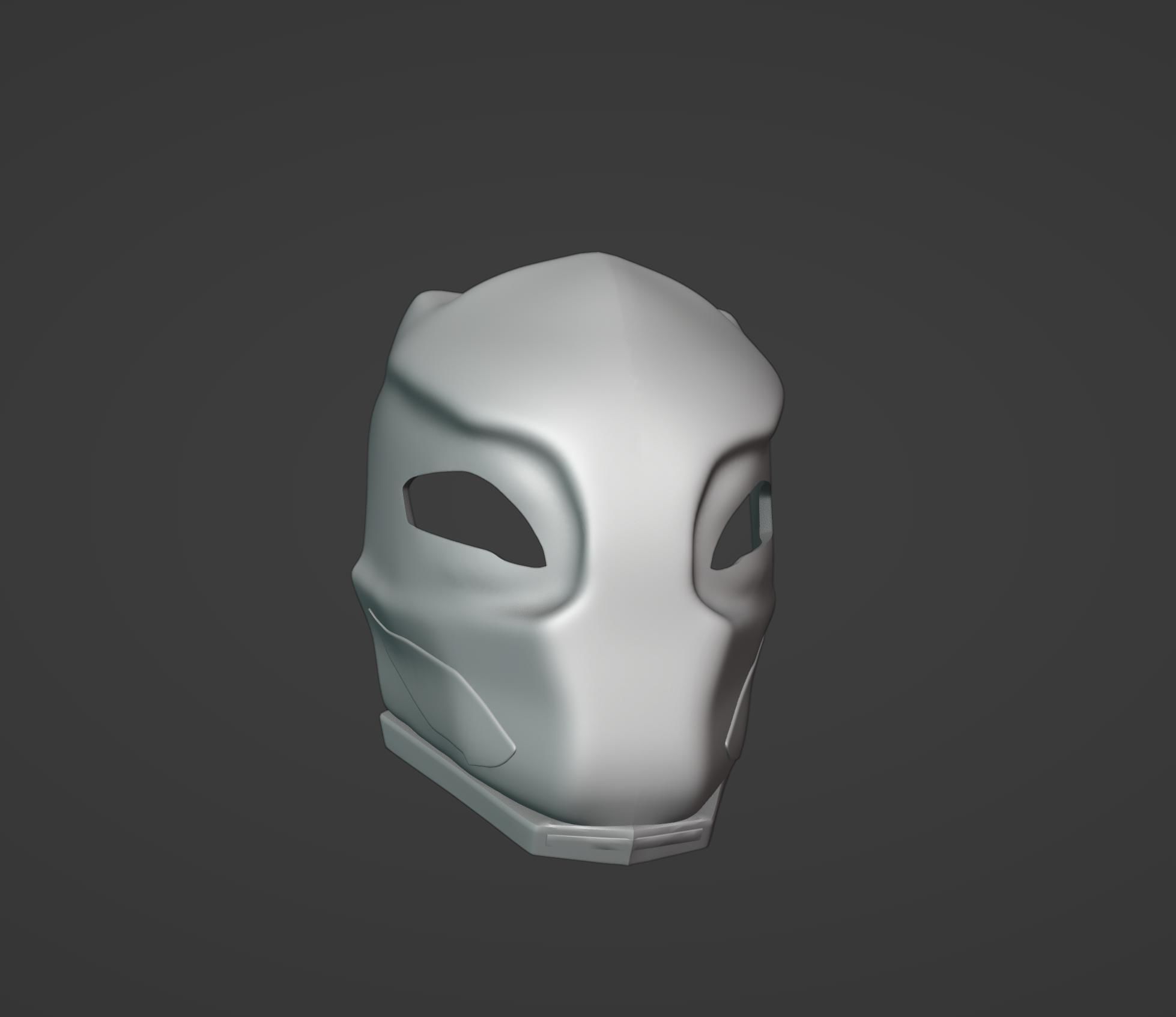 Arthur Wearable Mask from COD MW2 3D print model_4