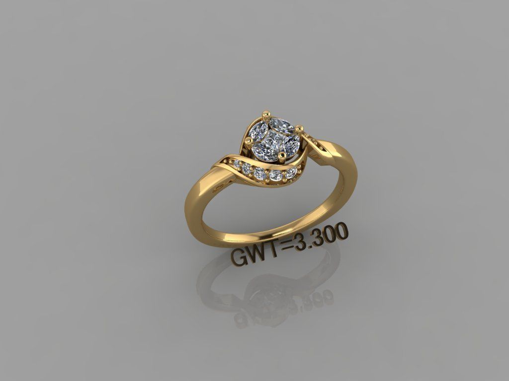 FASION RING 3D model_1