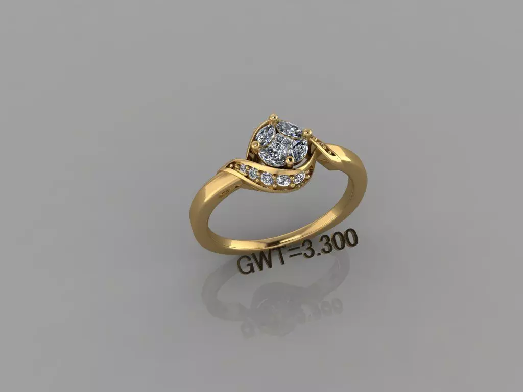 FASION RING 3D model_0
